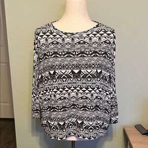 Forever 21 Women's Boho Long Sleeve Top